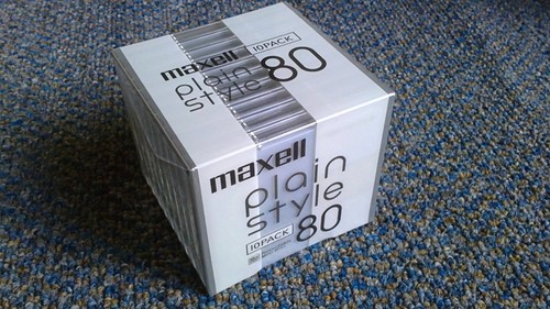 Minidisc maxell plain - maxell,