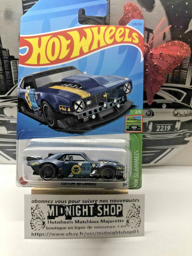 Hot wheels custom camaro - hot, 1968