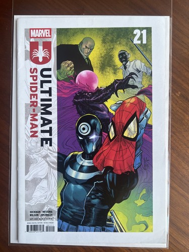 Ultimate spider man cover - spider-man, #21