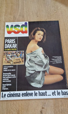 Affiche Presse 1985 VSD SOPHIE MARCEAU 40x30  PLV BUREAU TABAC poster