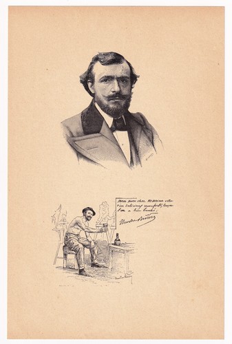 Portrait xixe théodore - xixe,