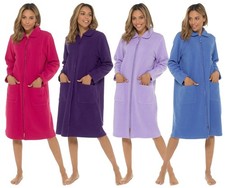 Peignoir De Fleece Zip