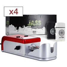 Pack Tubeuse Electrique Art et Volutes + 2000 Tubes Jass + 2 Briquets Torche