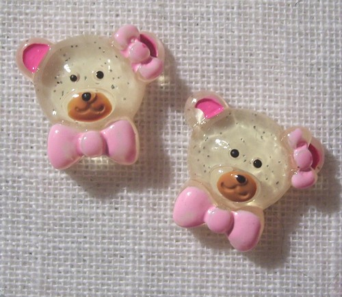 Lot embellissements résine - 2,