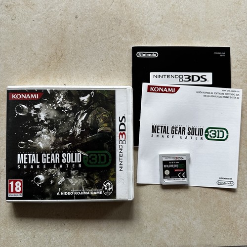 Jeu metal gear solid snake - metal,