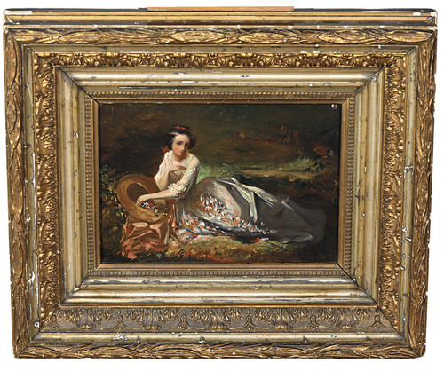 Ancien tableau huile - ancien,