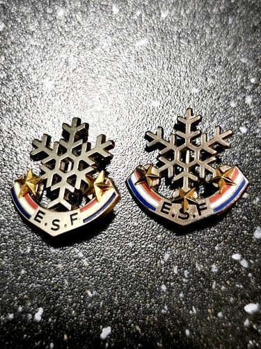 Lot etoiles ecole ski broche - ecole,