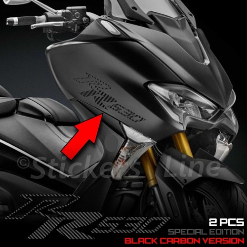 Autocollants carbon bouclier - autocollants,
