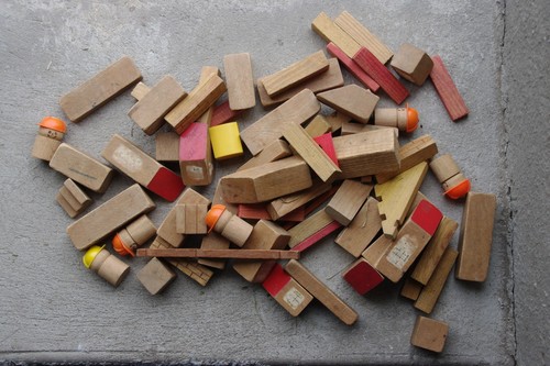 Pièces jeu construction - pièces,