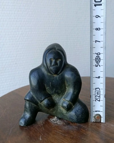 Inuit art figure - of, a