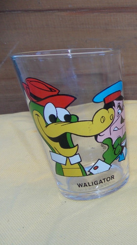 Ancien verre moutarde - verre, à