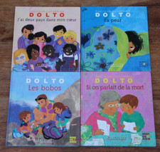 Dr CATHERINE DOLTO - LOT DE 4 LIVRES - MINE DE RIEN - GALLIMARD - GIBLOULEES TBE