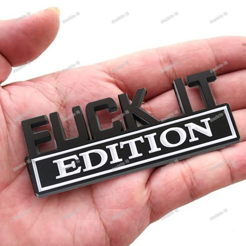 Fuck edition logo emblem - fuck-it,