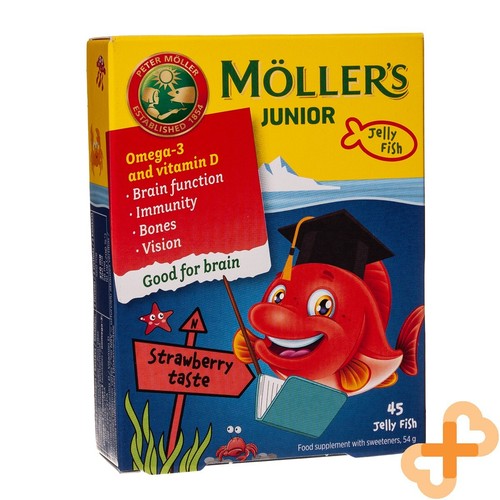 Moller omega junior fraise - moller's, omega-3