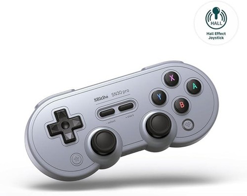 8bitdo sn30 pro gamepad - gamepad, hall