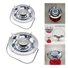 Adaptateur de bouteille de gaz facile à utiliser, dessus de cuisinière, pour