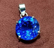 20 Ct Saphir Bleu Naturel