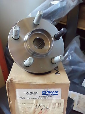 Z232 moyeu roue chrysler - roue, pt