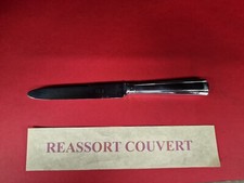 COUTEAU ENTREMETS MODÈLE LOTUS SAGLIER 21 CM BEL ÉTAT MÉTAL ARGENTÉ ;