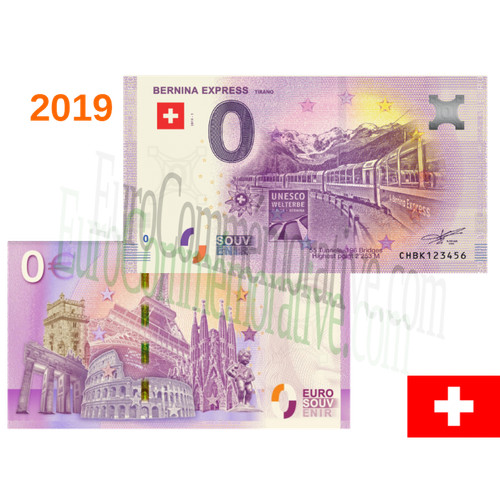 Billet souvenir 2019 suisse - 2019,