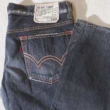 Vtg EDWIN 503 Black Denim