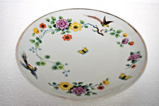 Assiette En Porcelaine Floral