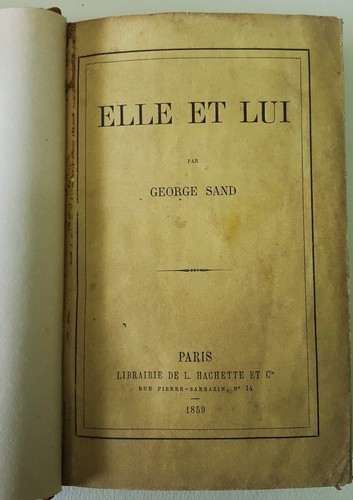 Elle lui georges sand - elle,