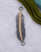 Diamant Pavé Pendentif Plume