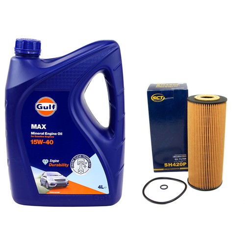 Pack huile moteur - huile, gulf