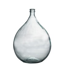 Bouteille Dame Jeanne 34 l en verre recyclé35 cm table passion