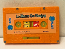 Used game jeu Astujeux MB Milton Bradley Maitre du Dragon 1987 broken Flipsiders