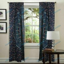 Rideaux Indiens Hippie Mandala