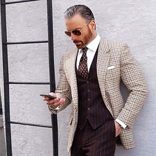 Veste Blazer À Carreaux