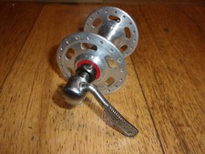 Moyeu avant NORMANDY COMPETITION front hub old bike 36 holes rayons made France