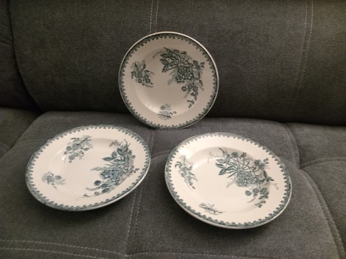 Lot assiettes creuses - creuses, terre