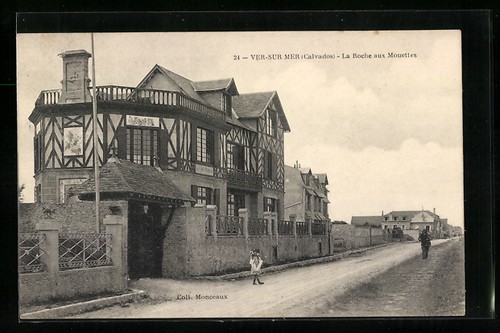 Cpa ver sur - cpa, roche