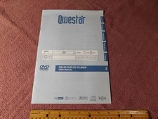 Qwestar dvd player user - dvd/cd,