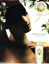PUBLICITE ADVERTISING  026 2010  Roger & Gallet  parfum Amande Persanne
