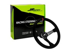 Volant sport JRspec 350 mm diamètre Rallye Racing Drift 80 mm offset