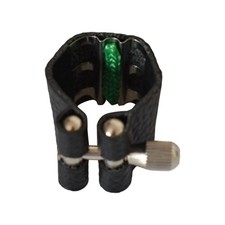 PU en Cuir Soprano B Clarinette Embouchure en Caoutchouc Ligature Musical I2903