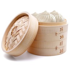 Cuiseur Vapeur en Bambou - 2