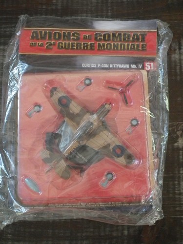 Avion métal miniature