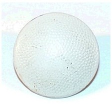 Bouton peint en blanc d’origine pour parka réversible hiver allemand WW2