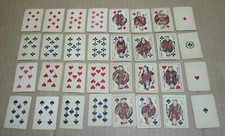 CARTES A JOUER ancien jeu de