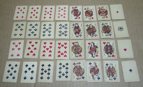 Cartes jouer ancien jeu de - cartes,