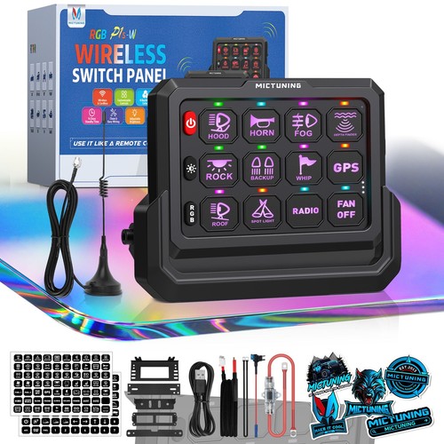 Wireless rgb gang switch - 12,