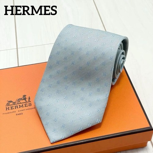 Cravate hermes mode motif - cravate,