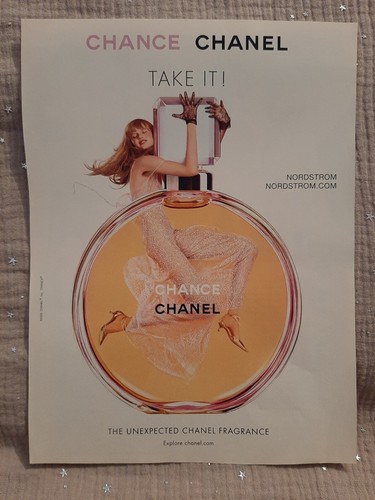 Publicité papier parfum - publicité,