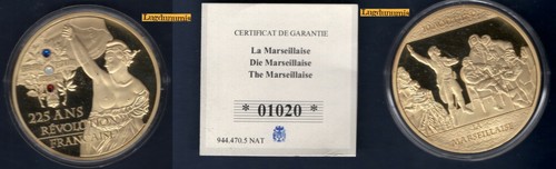 Médaille 225 ans - médaille,