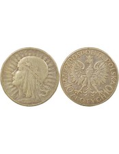 Pologne 10 Zlotych Argent -
